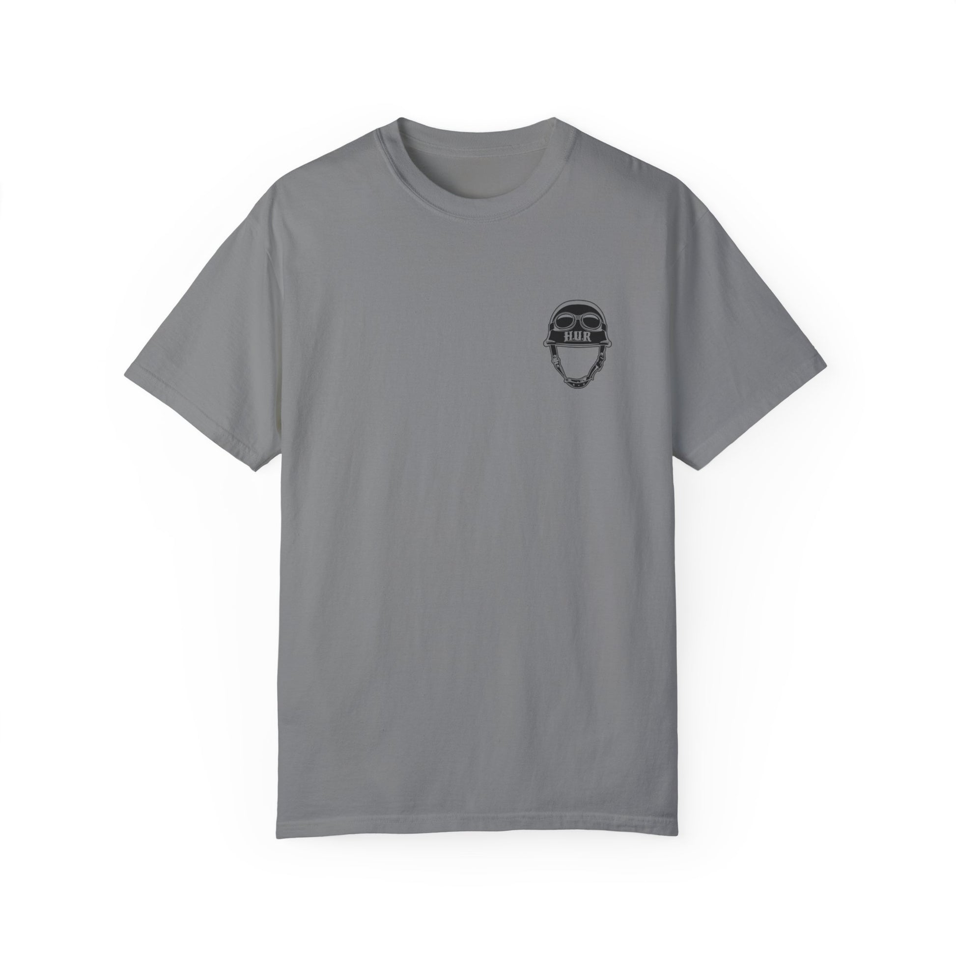 How U Rydin Unisex Garment-Dyed  gray T-shirt