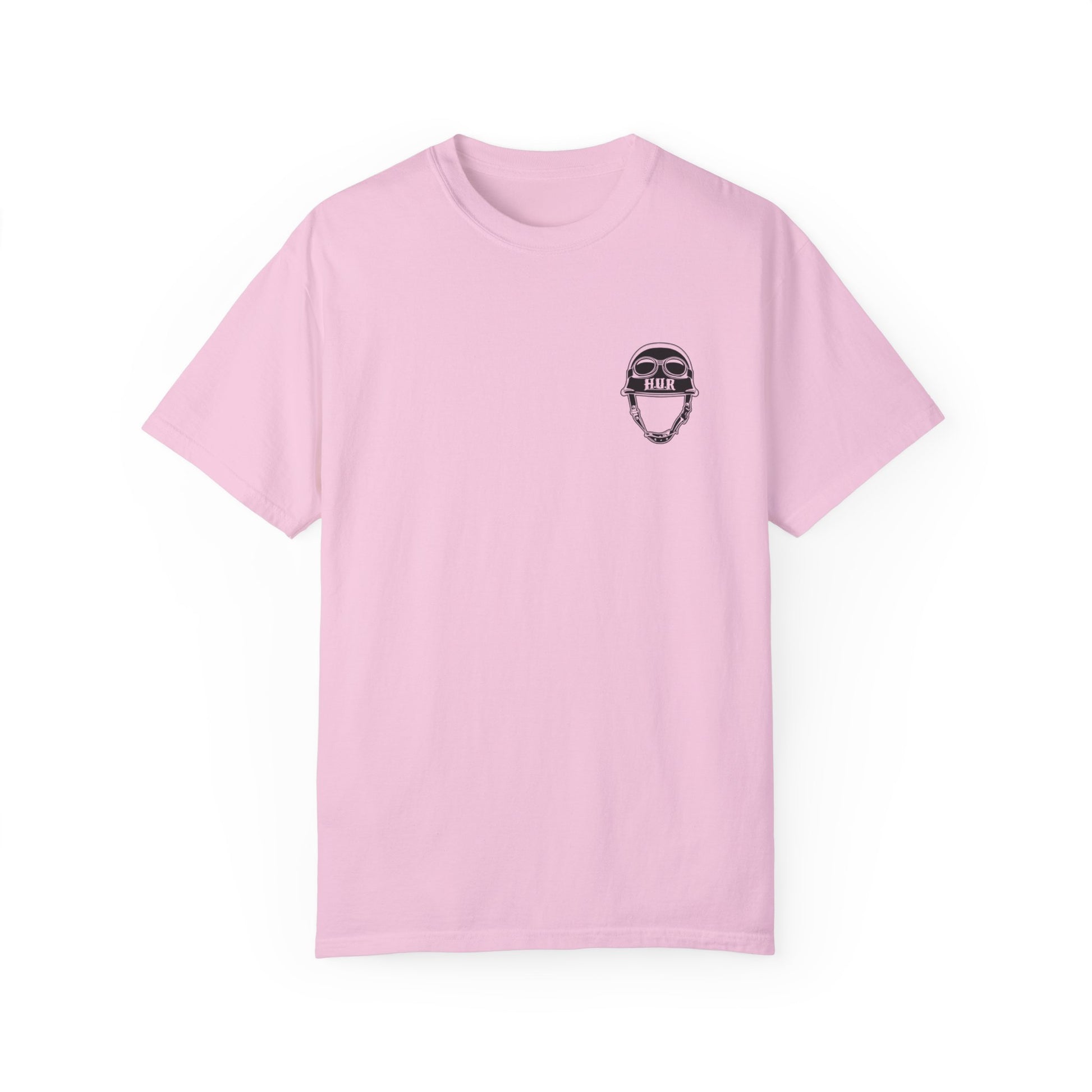 How U Rydin Unisex Garment-Dyed  pink T-shirt
