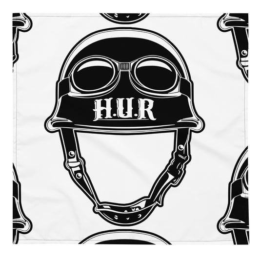 Black All-Over Print Bandana