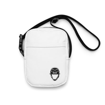 Utility white crossbody bag