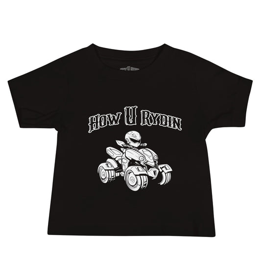 Black Baby Jersey Short Sleeve Tee