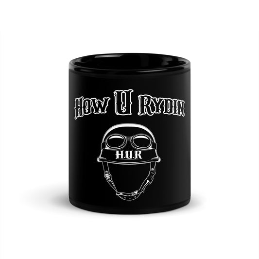 Black Glossy Mug