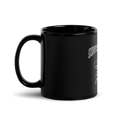 Black Glossy black Mug