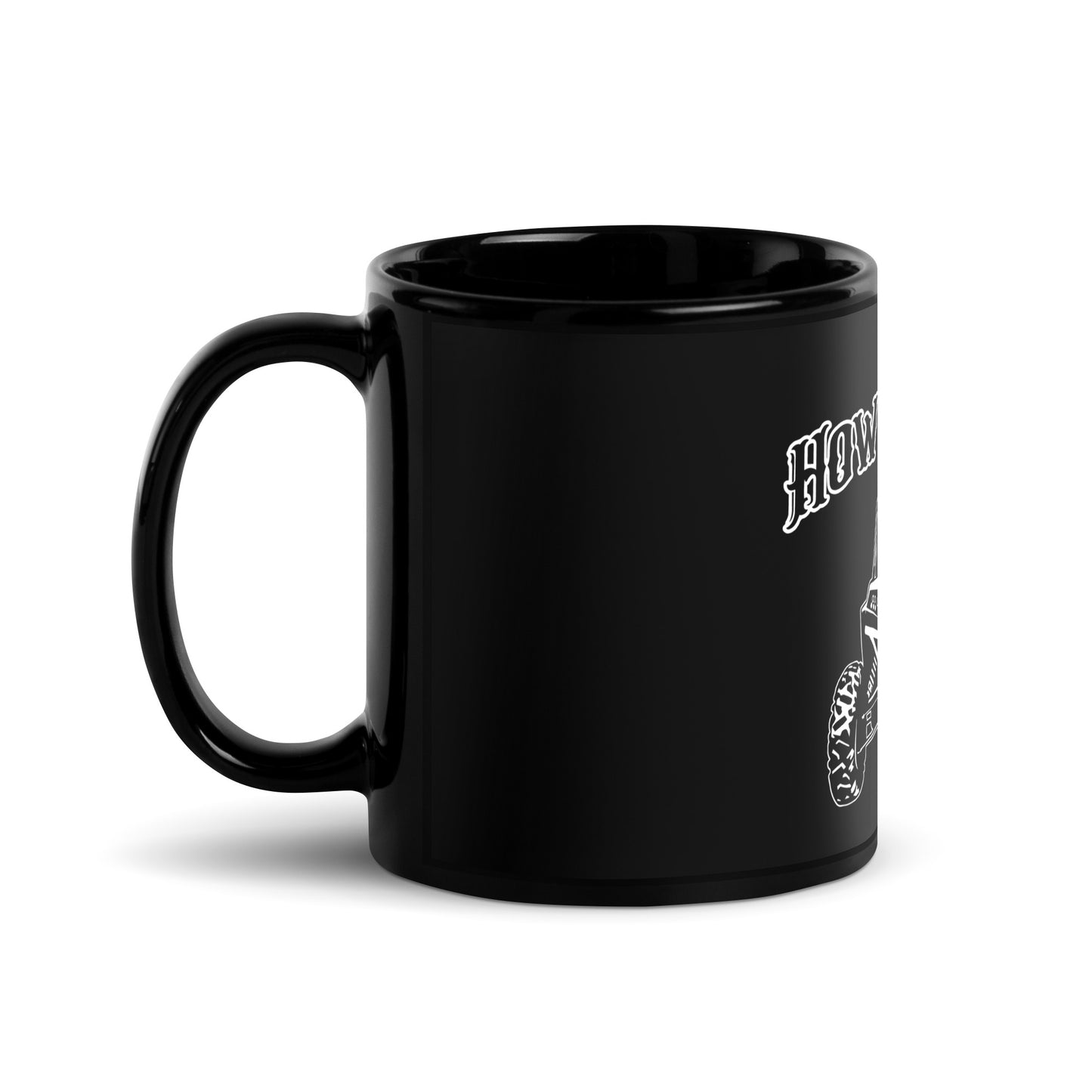 Black Glossy Mug