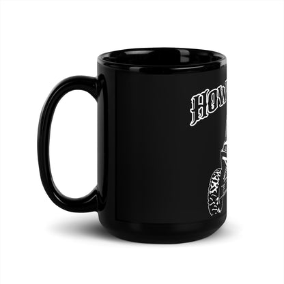 Black Glossy black Mug