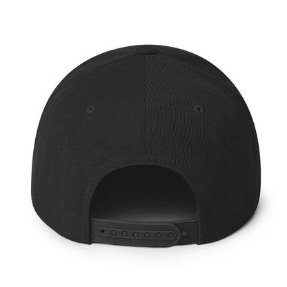 Black Snapback Hat