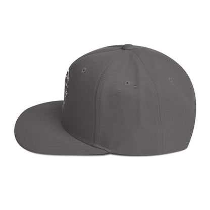 Gray Snapback Hat