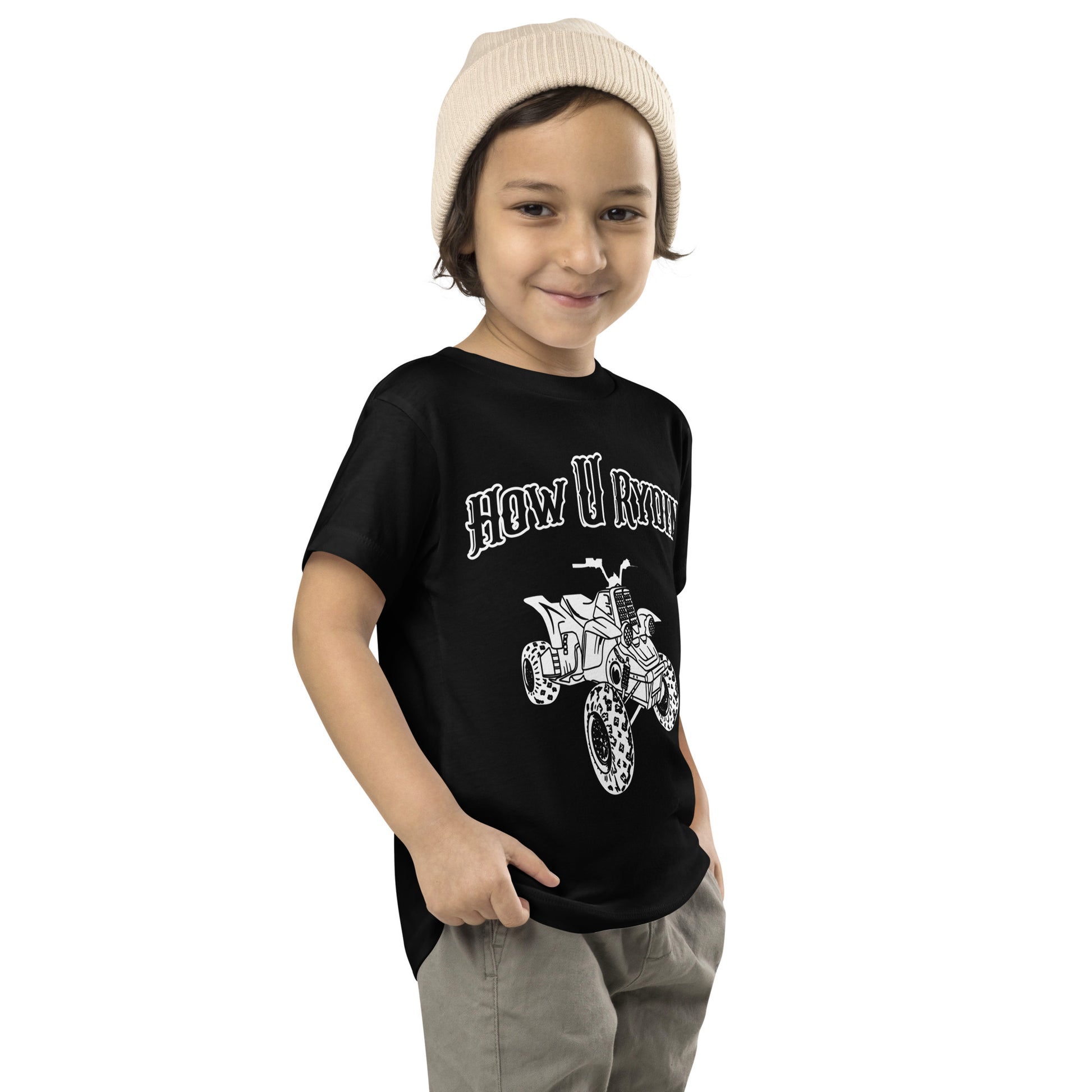 Toddler Black Short Sleeve Tee