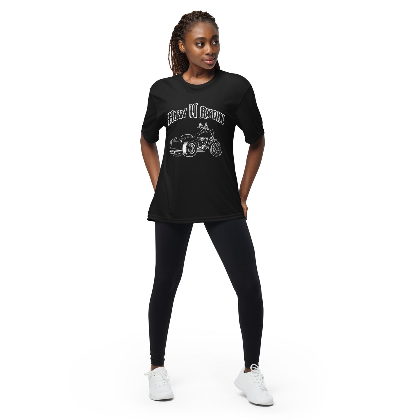 Unisex performance crew neck t-shirt