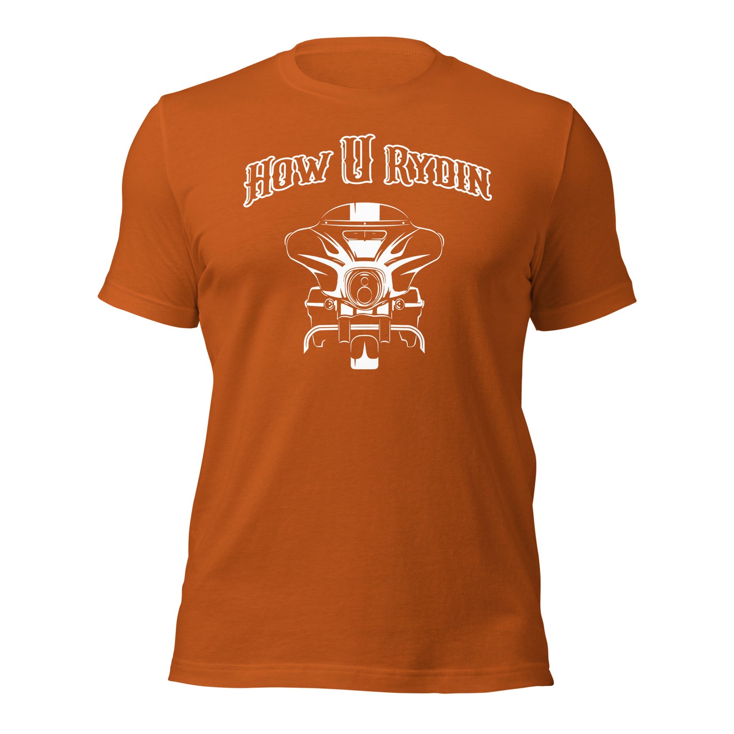  Unisex t-shirt orange