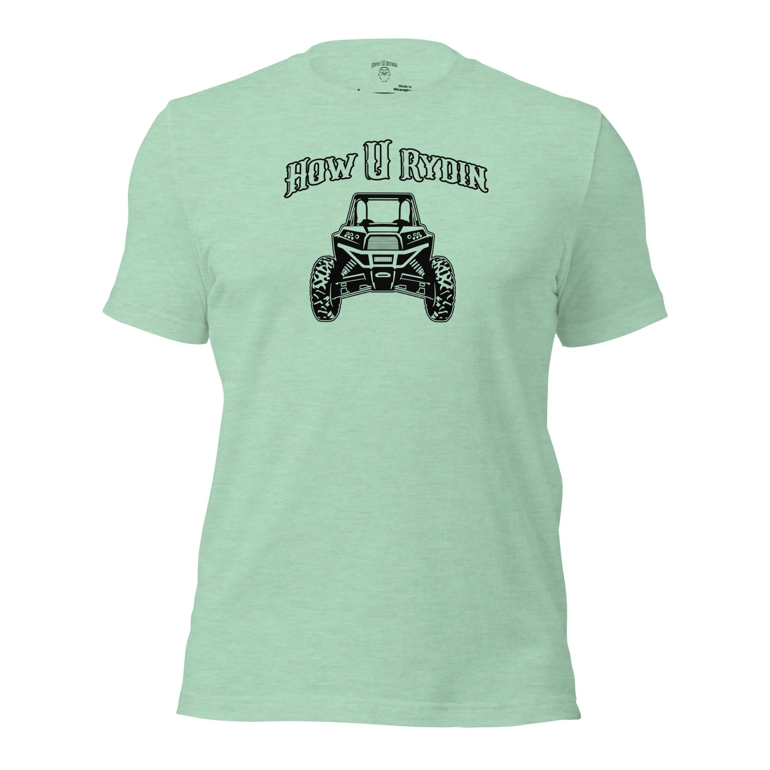 green Unisex t-shirt