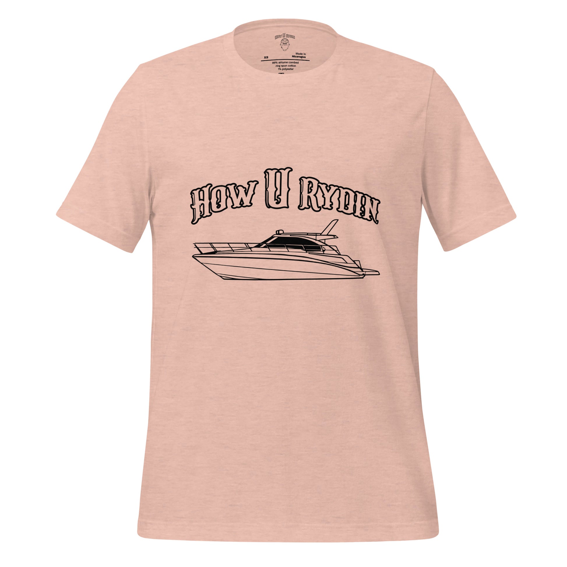 Unisex t-shirt brown