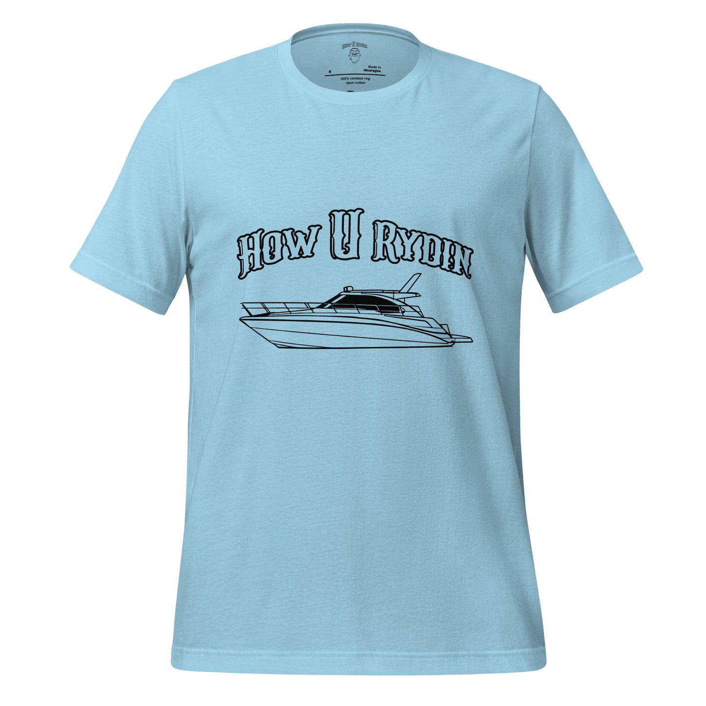 sky blue Unisex t-shirt